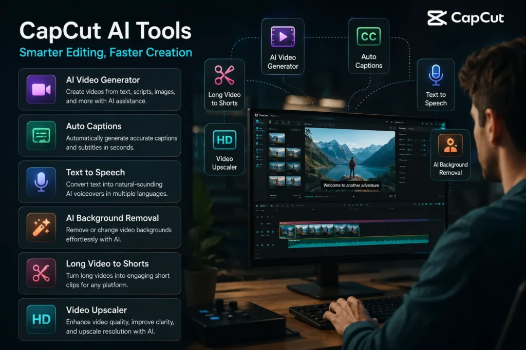 What AI Tools Does CapCut Offer