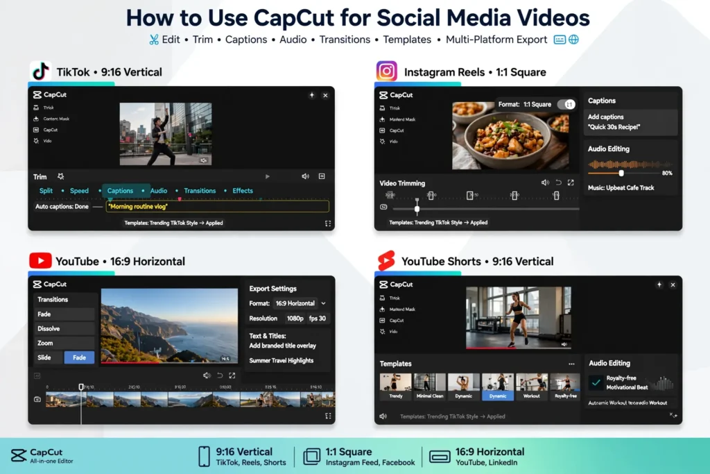 CapCut for Social Media Videos